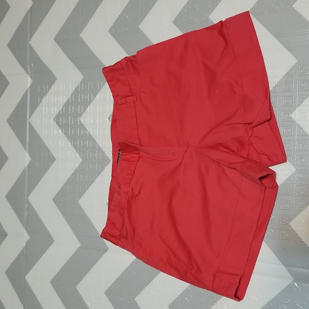 Red shorts